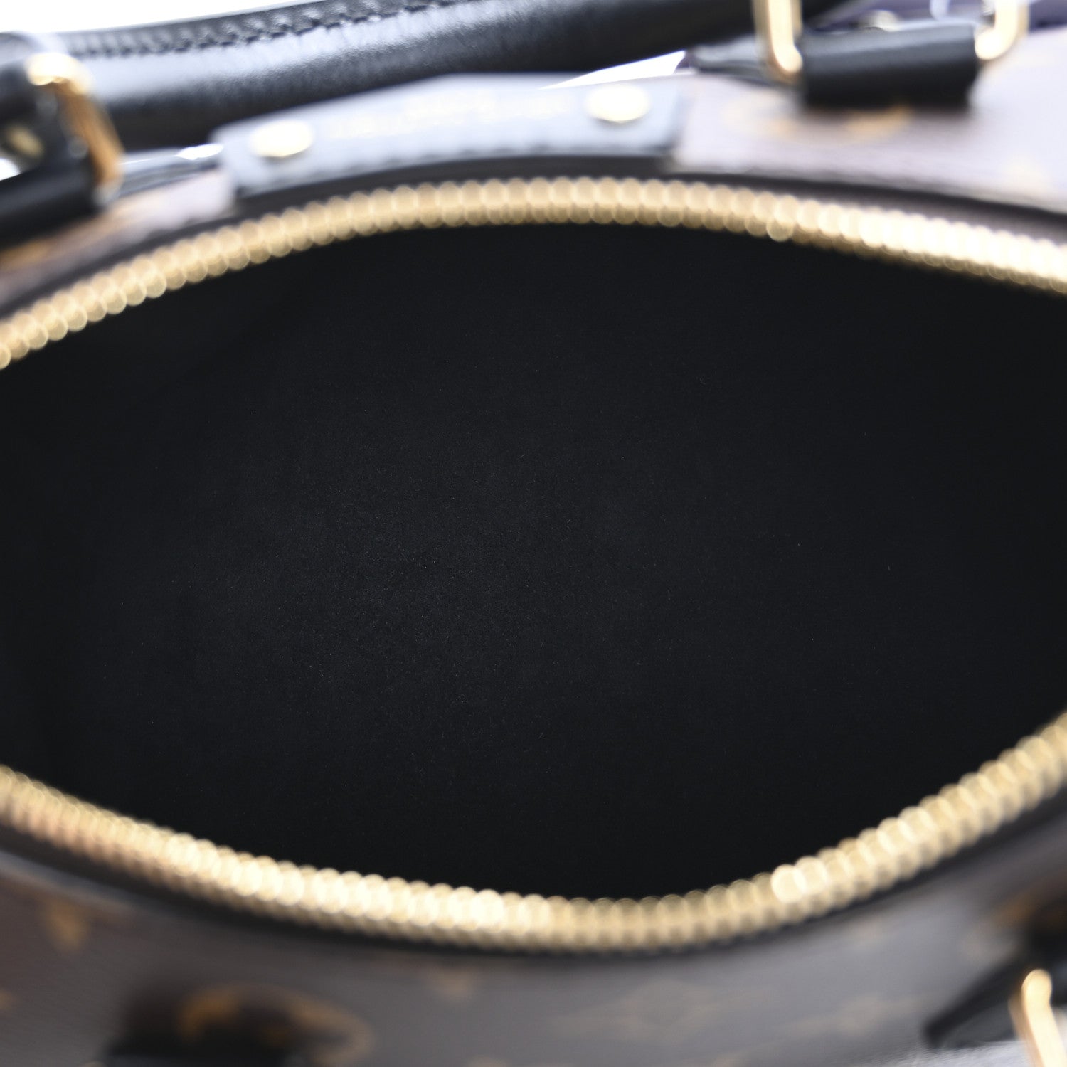 Louis Vuitton Reverse Monogram Speedy Trunk 20 5 of 12