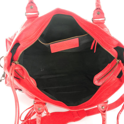 Balenciaga Agneau Classic Hardware Part Time Coquelicot 6 of 8