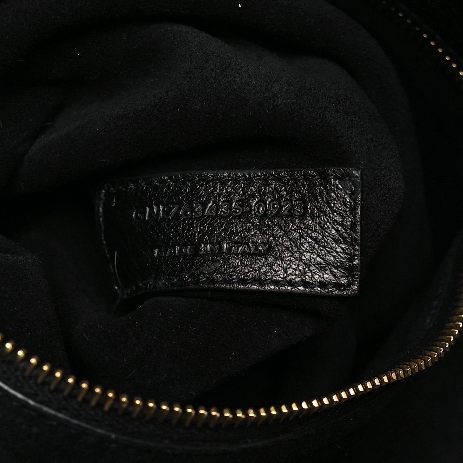 Saint Laurent Grained Deerskin Bea Tote Black 7 of 9