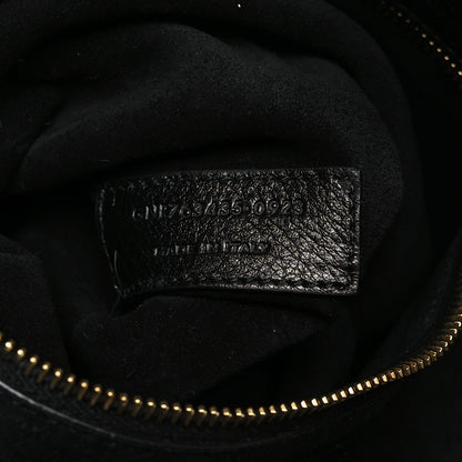 Saint Laurent Grained Deerskin Bea Tote Black 7 of 9