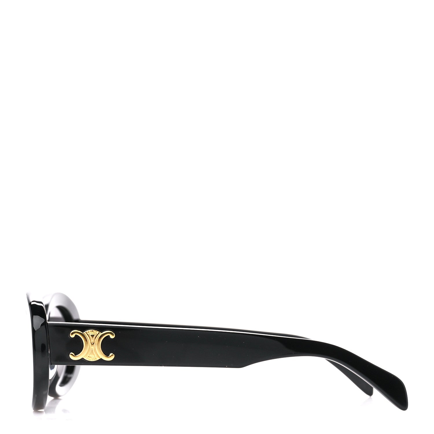 Celine Acetate Triomphe 01 Sunglasses CL 40194U Black 3 of 10