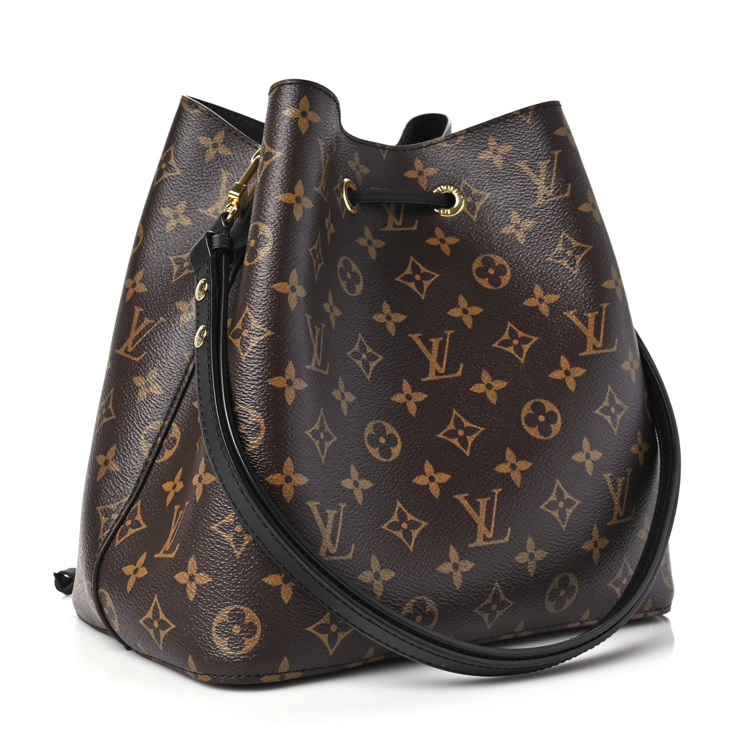 Louis Vuitton Monogram Neonoe MM Black 3 of 7