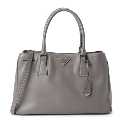 Prada Saffiano Lux Small Tote Argilla 1 of 13