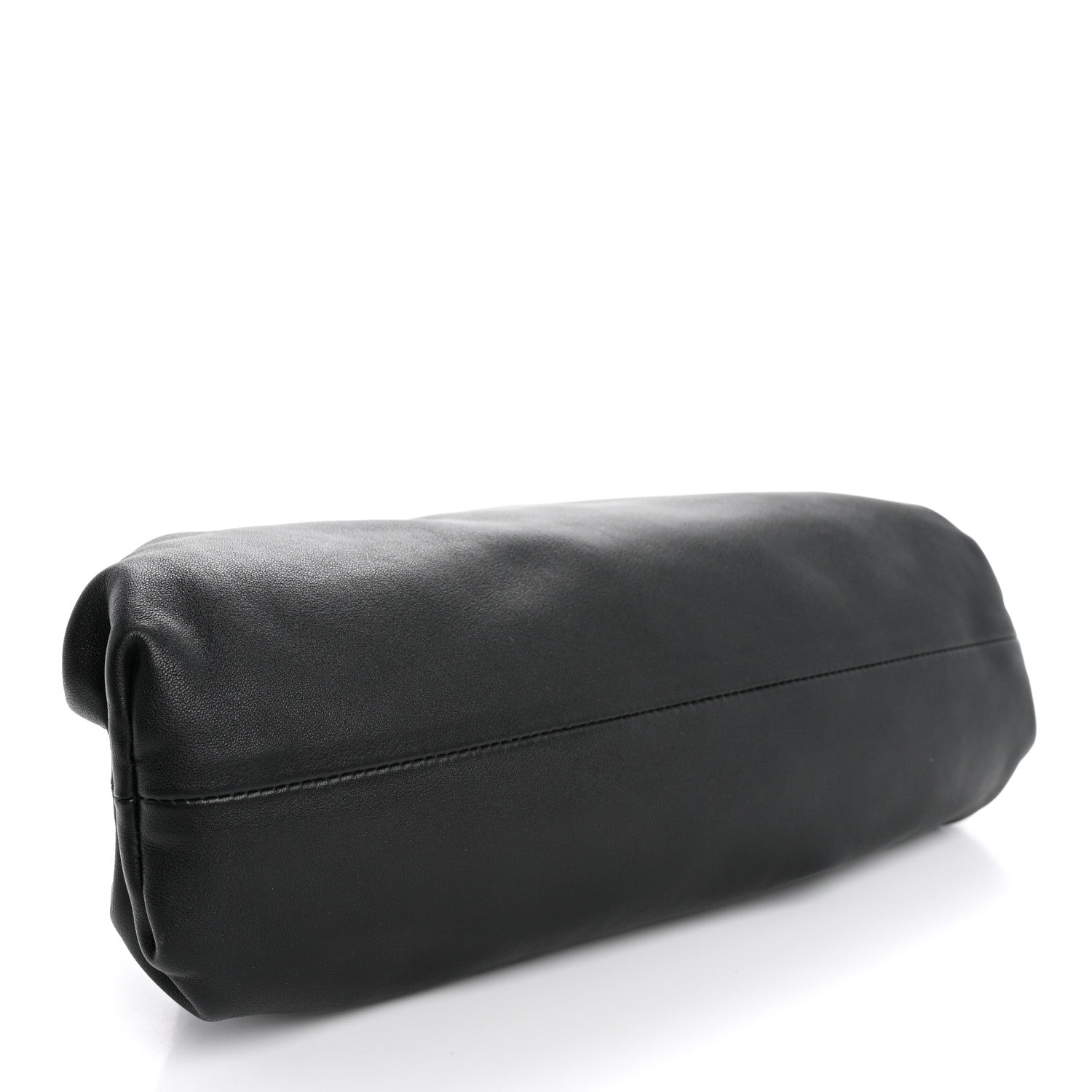 Bottega Veneta Smooth Butter Calf Teen Pouch Black 4 of 13