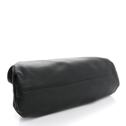 Bottega Veneta Smooth Butter Calf Teen Pouch Black 4 of 13
