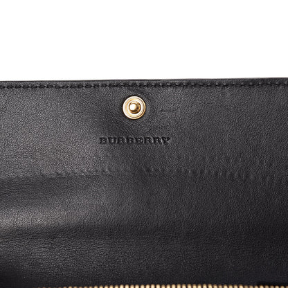 Burberry Soft Grain Calfskin Harris Wallet Black 6 of 6