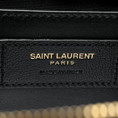 Saint Laurent Lambskin Quilted Maxi Icare Shopping Tote Black 11 of 14