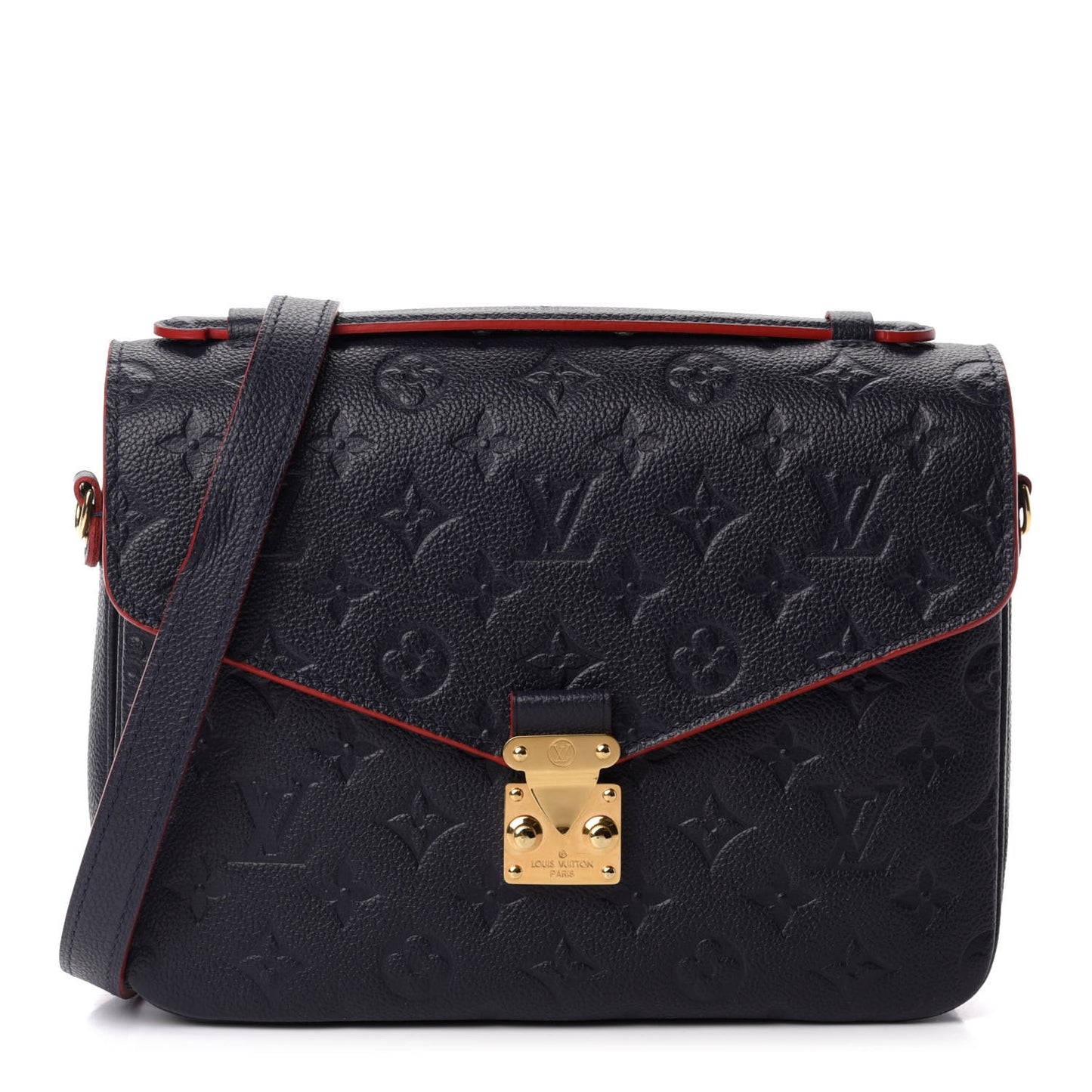 Empreinte Pochette Metis Marine Rouge