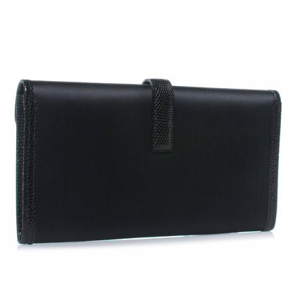 Hermes Satin Lizard Jige Elan 29 Black 3 of 7