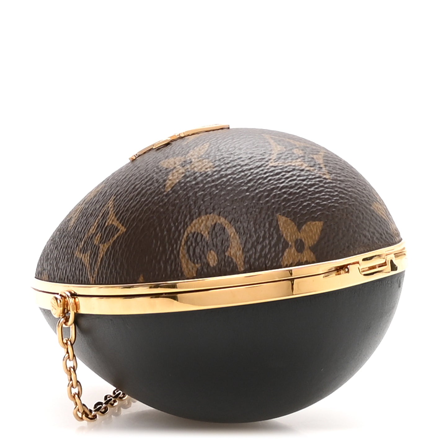 Monogram Egg Case Black