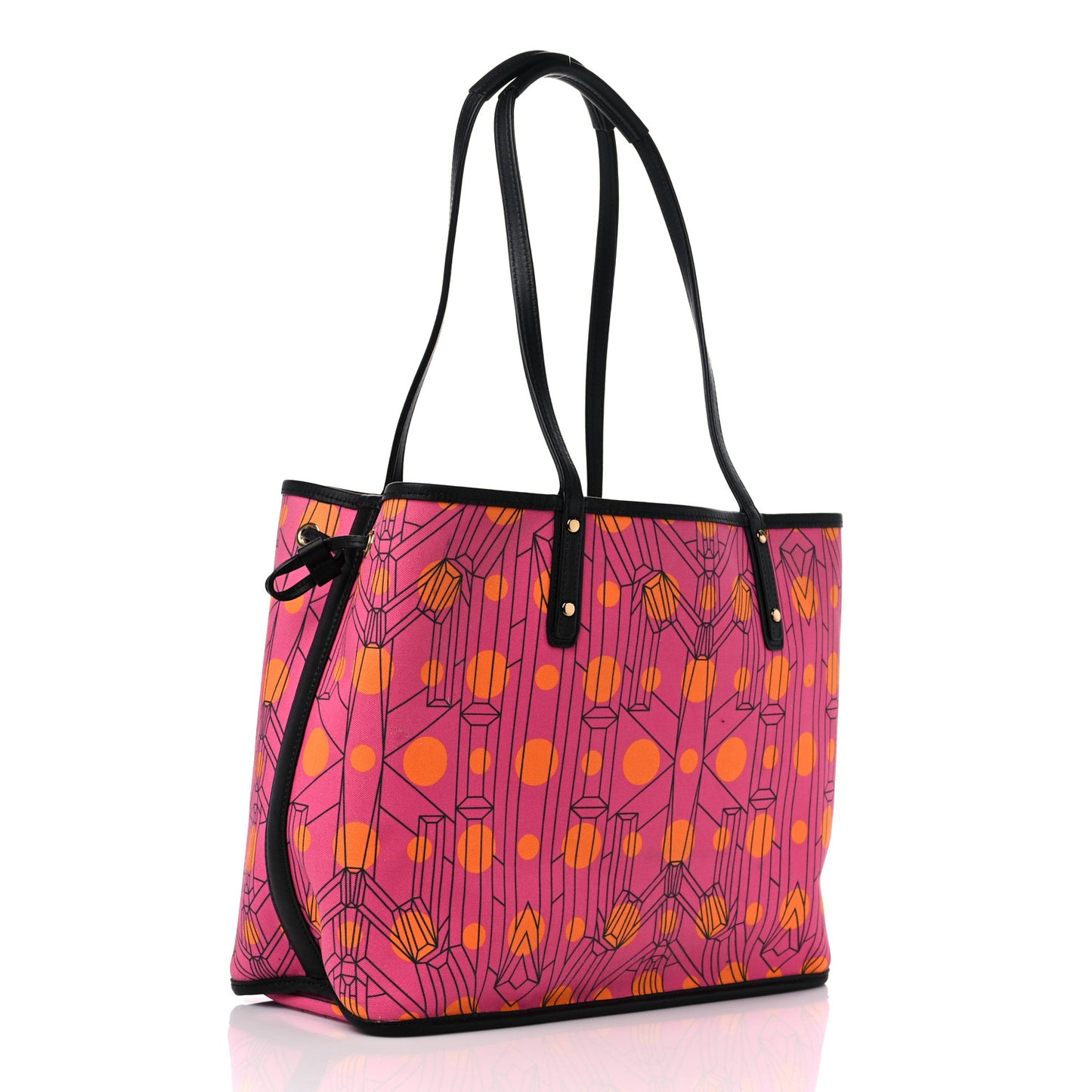 Visetos Medium Project Reversible Shopper Tote Pink