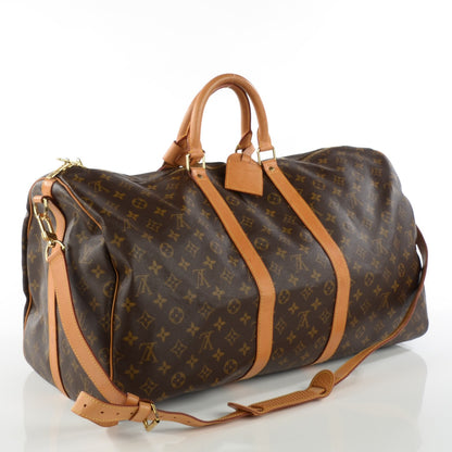 Louis Vuitton Monogram Keepall Bandouliere 55 6 of 14