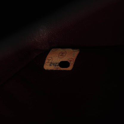 Chanel Lambskin Quilted Medium Double Flap Dark Green 8 of 8