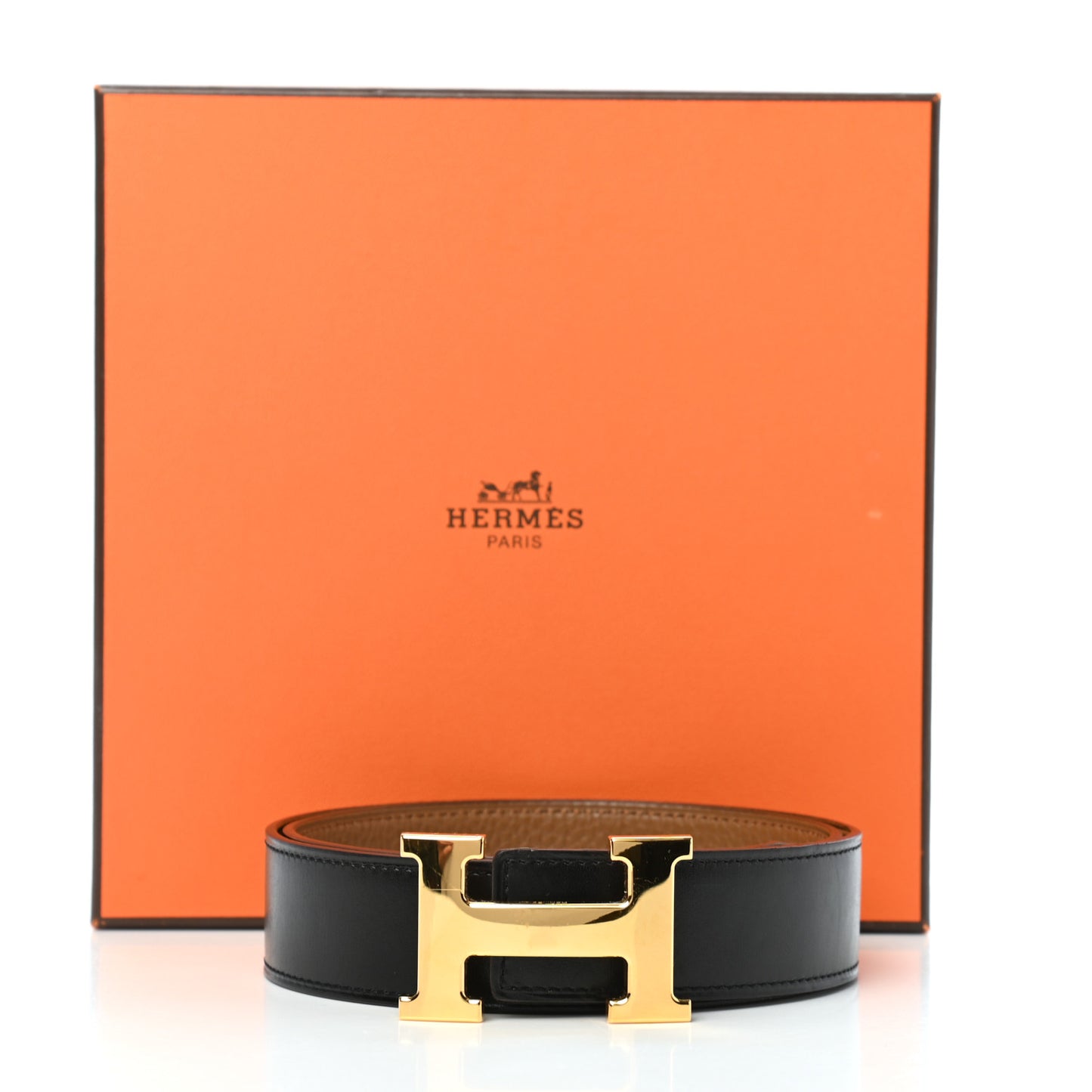 Box Togo 32mm H Belt 75 Black Gold