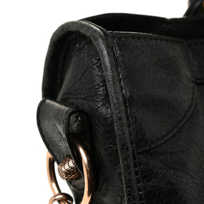 Balenciaga Agneau Giant 12 Rose Gold Hardware City Black 11 of 19