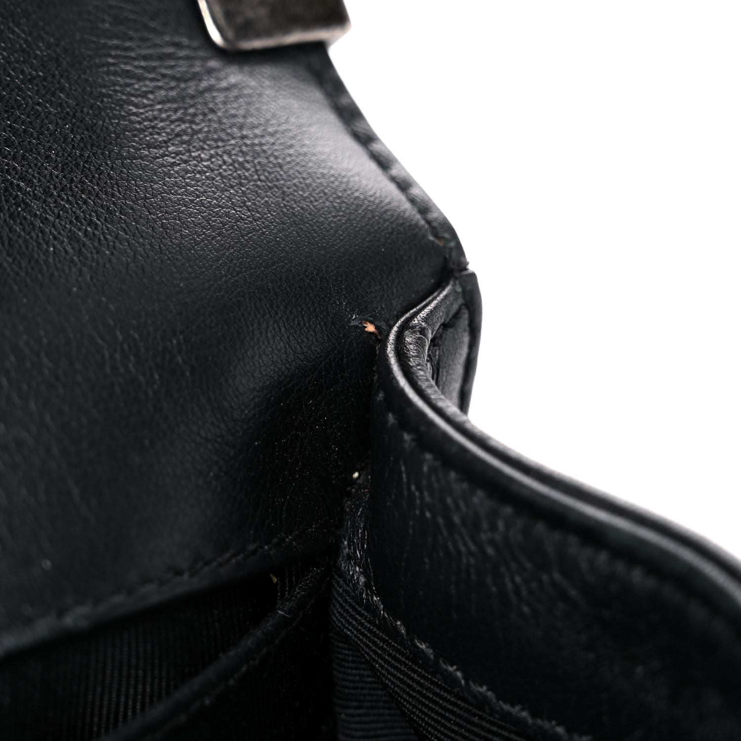 Chanel Calfskin Quilted Medium Boy Flap Black 13 of 24