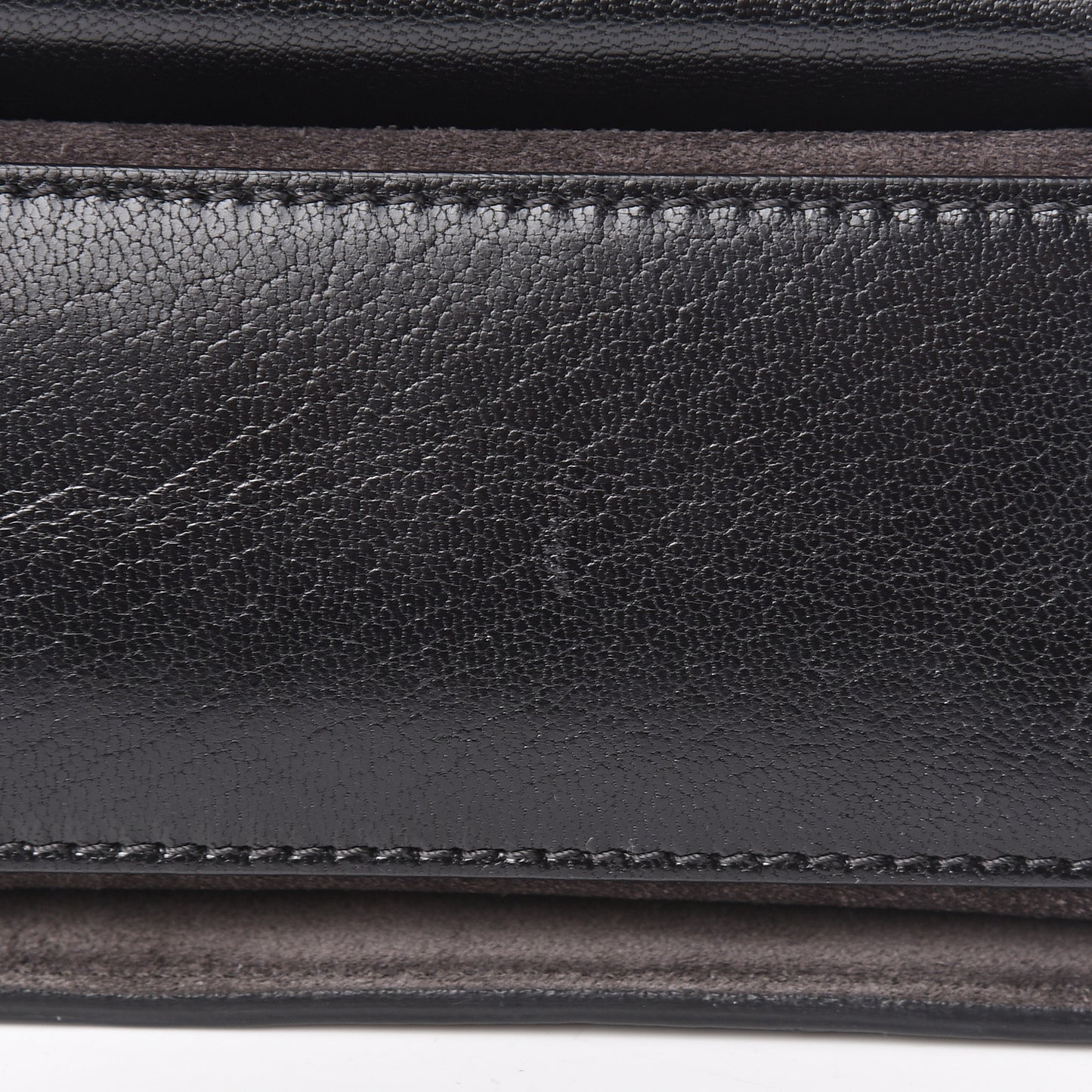 Goatskin Suede Small GV3 Shoulder Bag Black