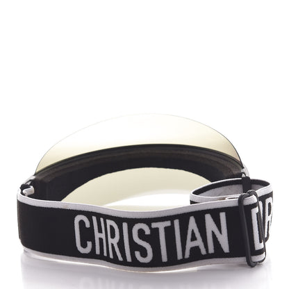 Christian Dior Mirrored DiorClub1 Sun Visor Black 4 of 9