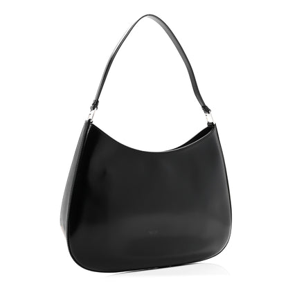 Prada Spazzolato Cleo Shoulder Bag Black 3 of 10