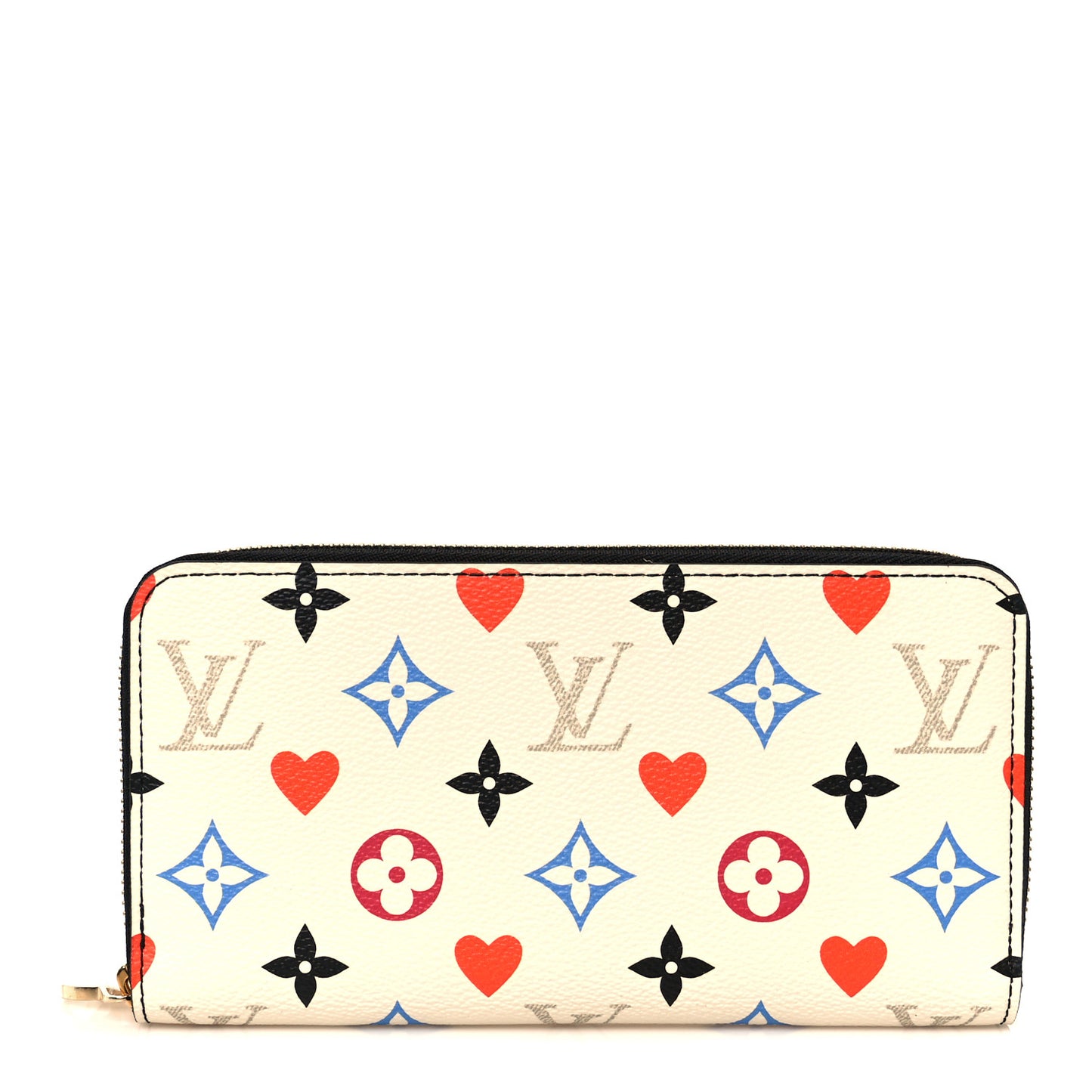 Game On Zippy Wallet White