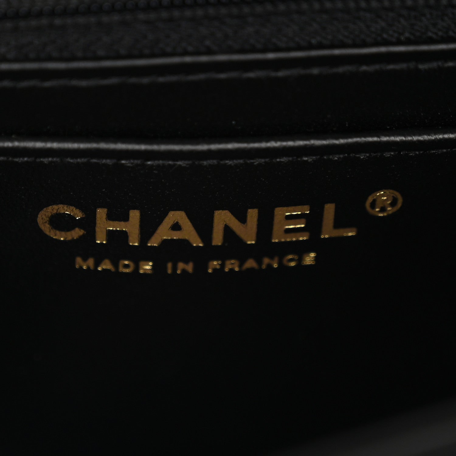 Chanel Shiny Caviar Quilted Mini Top Handle Flap Black 6 of 11