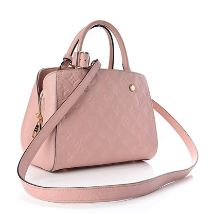 Louis Vuitton Empreinte Montaigne BB Rose Poudre 3 of 15