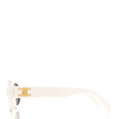 Celine Acetate Triomphe 01 Sunglasses CL 40194U White 3 of 7