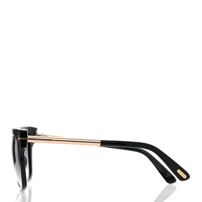 Tom Ford Acetate TracySquare Sunglasses TF436 Black 3 of 9