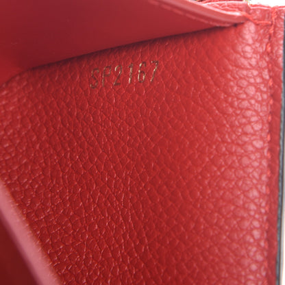 Louis Vuitton Empreinte Victorine Wallet Cherry 7 of 8