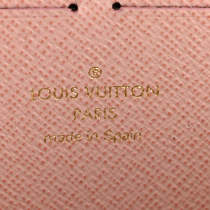 Louis Vuitton Damier Azur Clemence Wallet Rose Ballerine 6 of 9
