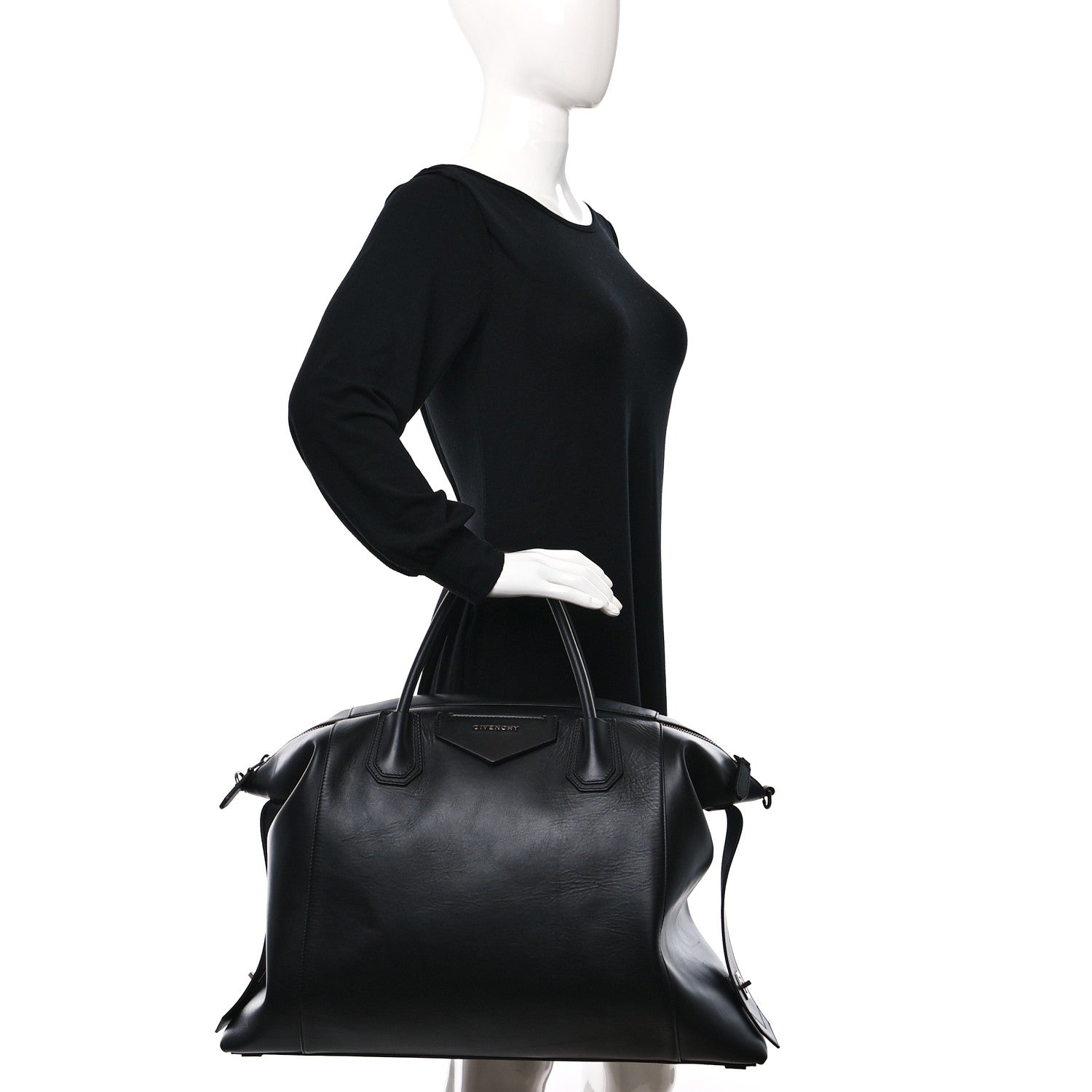 Givenchy Smooth Calfskin Large Soft Antigona Black 2 of 13