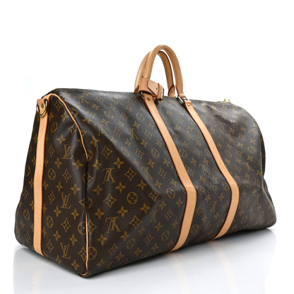 Louis Vuitton Monogram Keepall Bandouliere 55 2 of 11