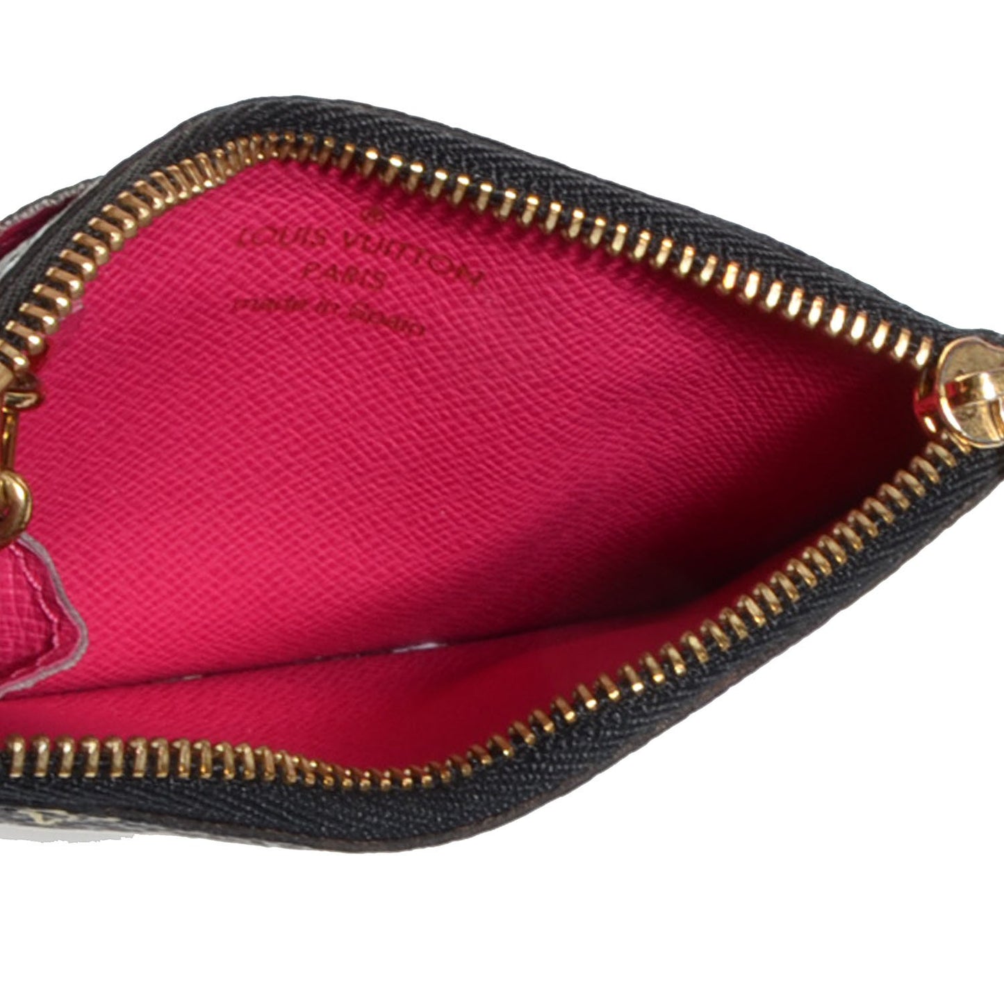 Monogram Multicolor Key Pouch Black Grenade