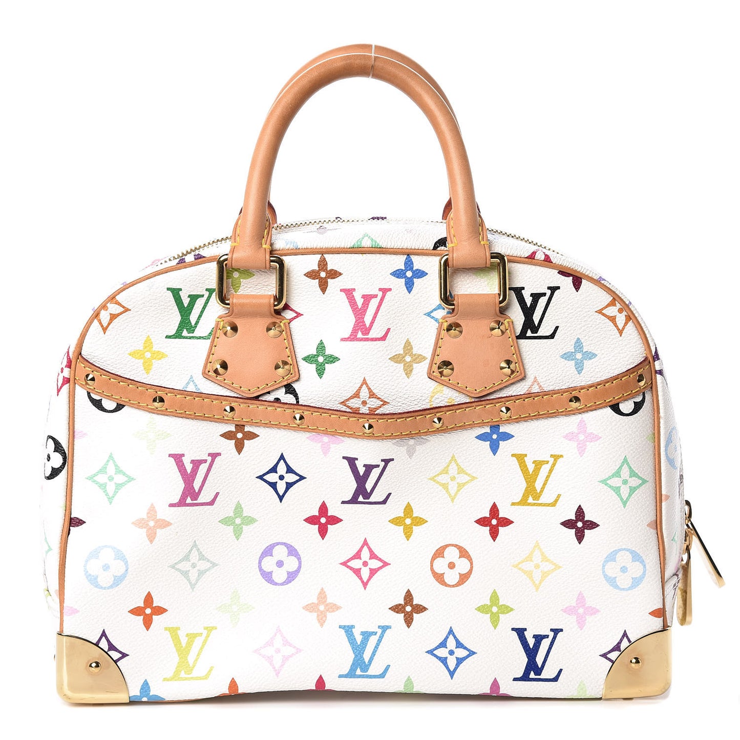 Monogram Multicolor Trouville White