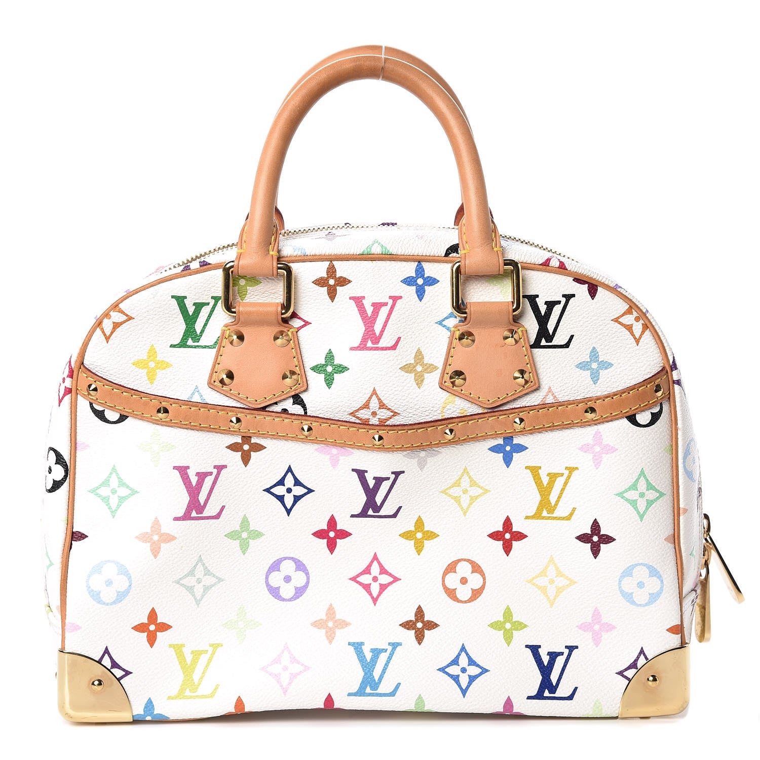 Louis Vuitton Monogram Multicolor Trouville White 1 of 10