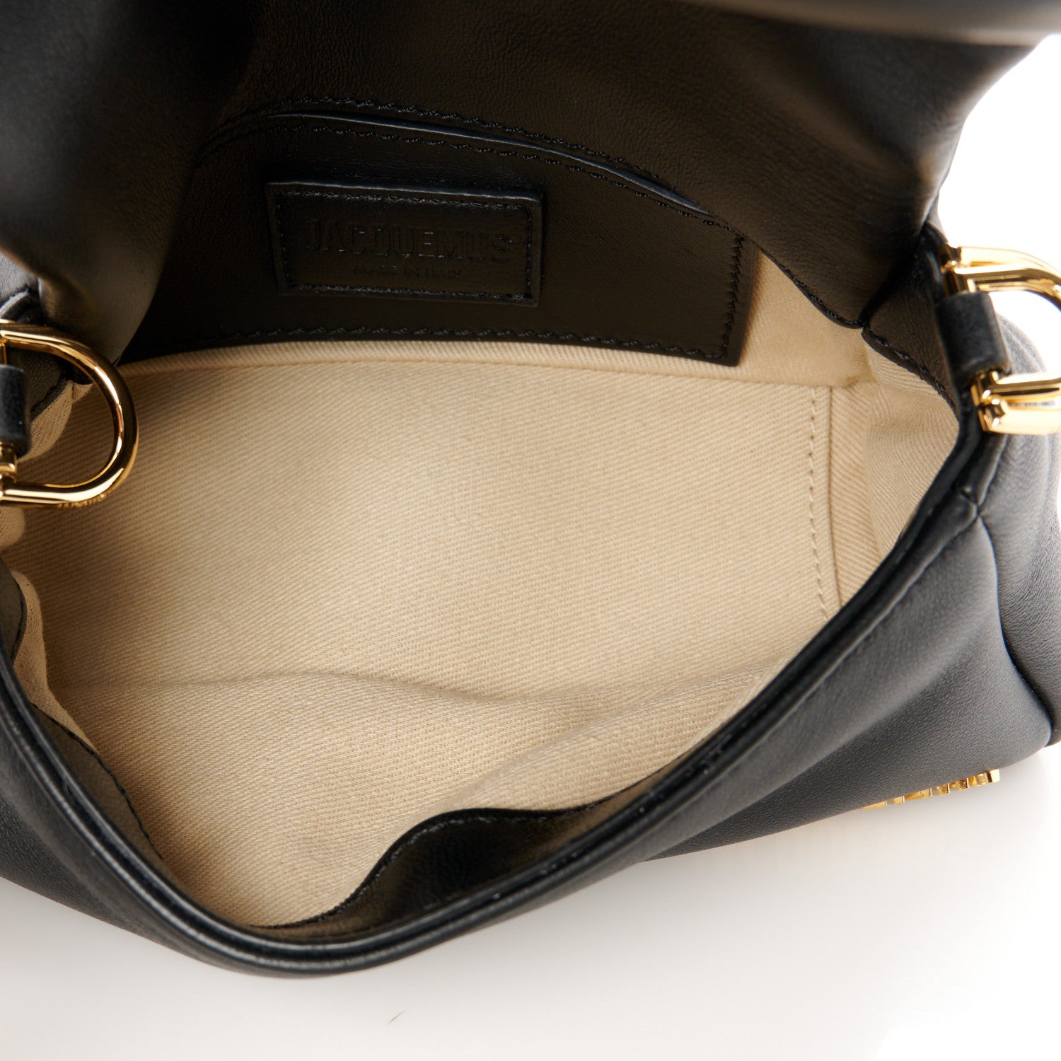 Jacquemus Padded Lambskin Le Petit Bambimou Black 5 of 10
