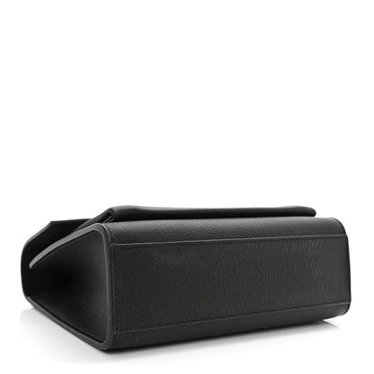 Louis Vuitton Soft Calfskin Mylockme Chain Bag BB Black 4 of 7