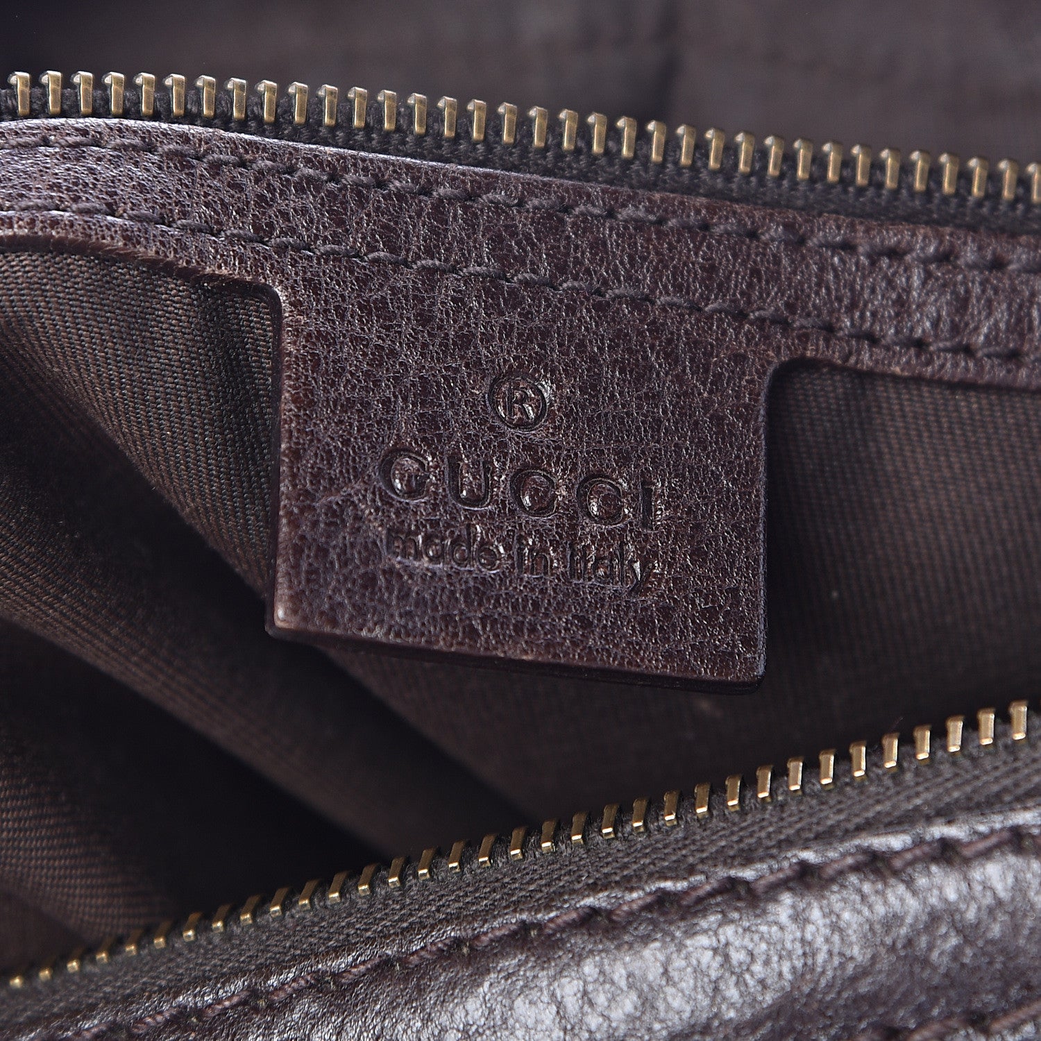 Gucci Monogram Medium Interlocking Icon Tote Dark Brown 6 of 21