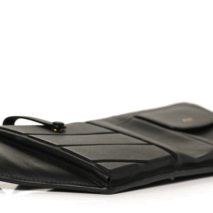 Fendi Vitello Grace Matte 3 Pocket Belt Pouch Black 7 of 10