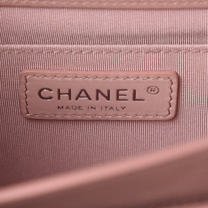 Chanel Goatskin Quilted CC Box Flap Pink 5 of 8