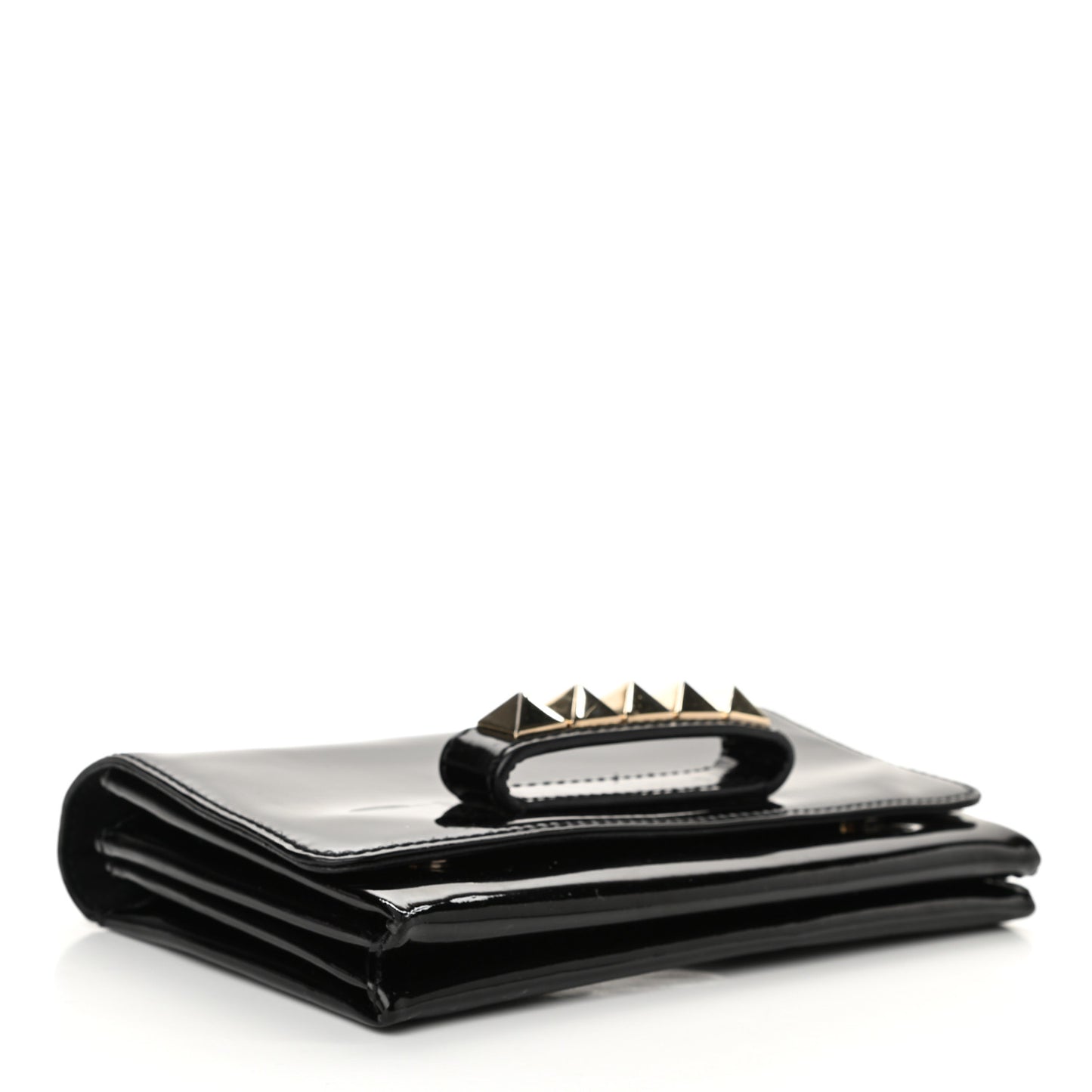 Patent Va Va Voom Shoulder Bag Black