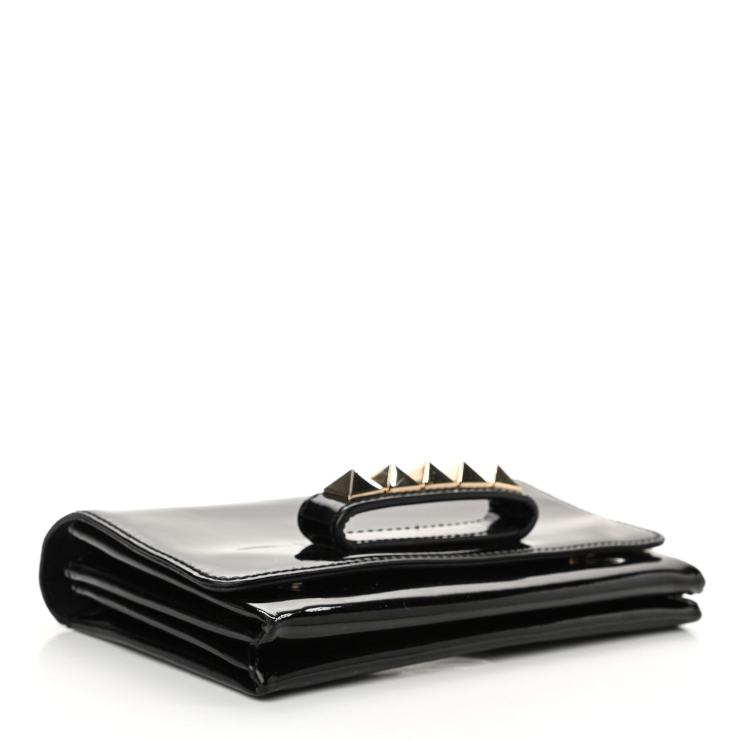 Valentino Garavani Patent Va Va Voom Shoulder Bag Black 4 of 10