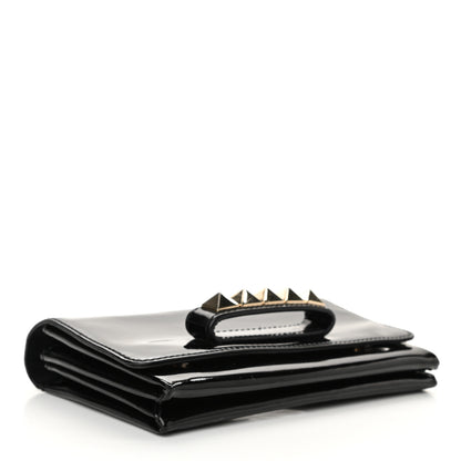 Valentino Garavani Patent Va Va Voom Shoulder Bag Black 4 of 10