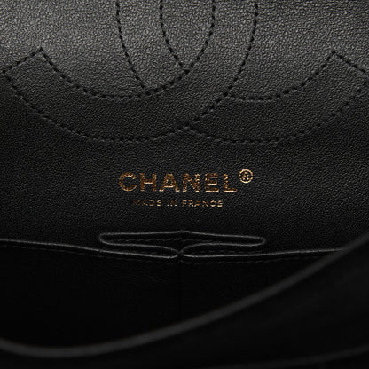 Chanel Velvet Chevron Quilted 2.55 Reissue 225 Flap Black 8 of 17
