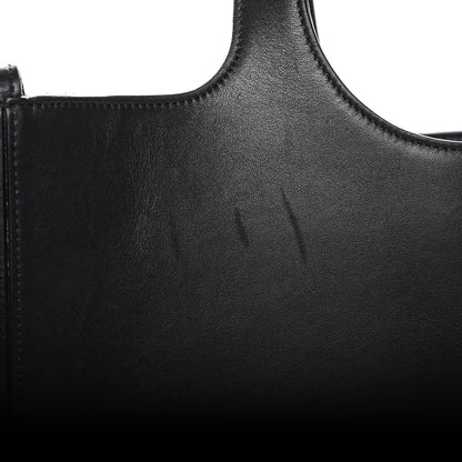 Celine Supple Natural Calfskin Medium Tri-Fold Bag Black 11 of 13