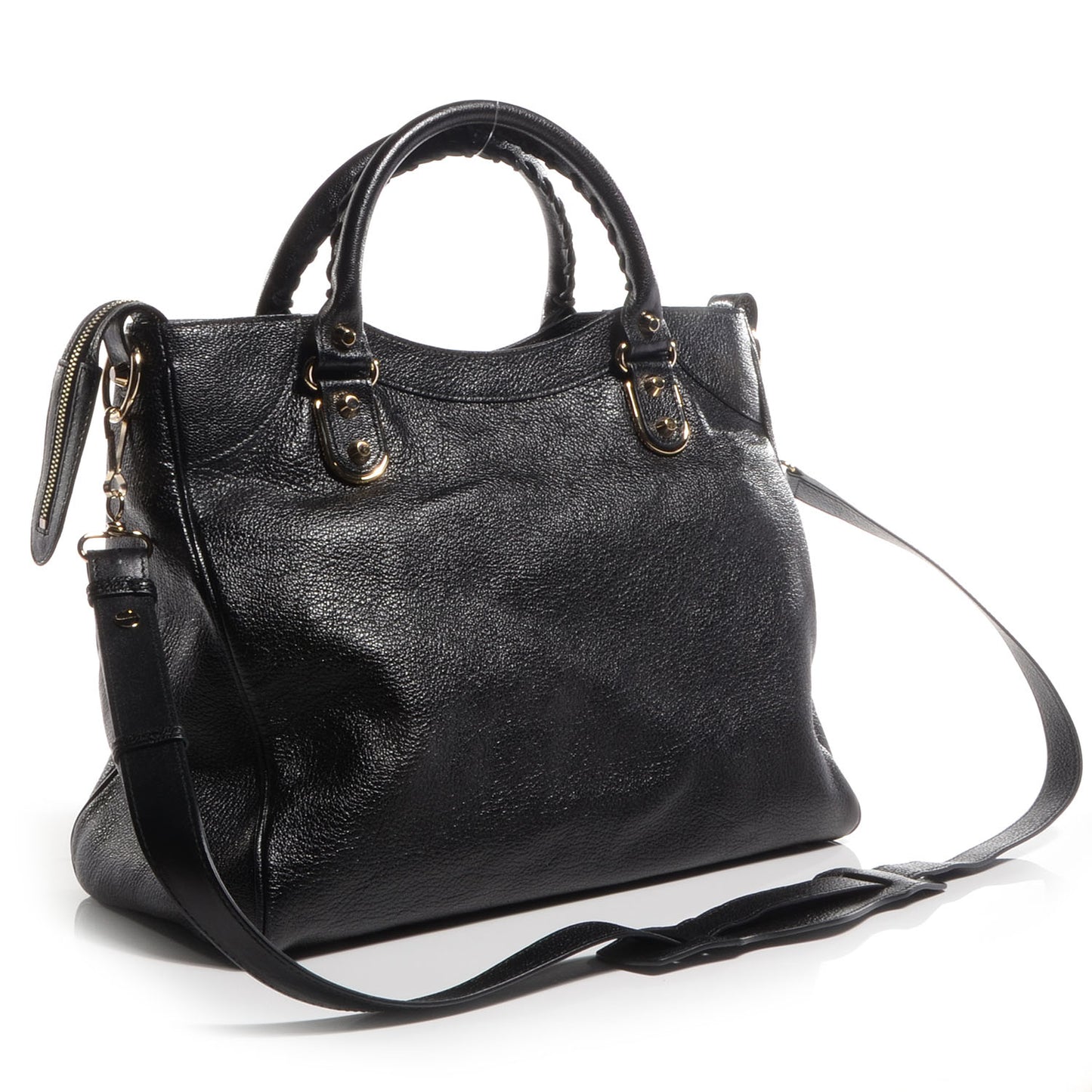 Chevre Metallic Edge Velo Black