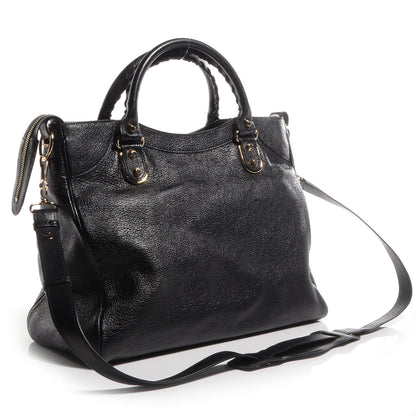 Balenciaga Chevre Metallic Edge Velo Black 3 of 10