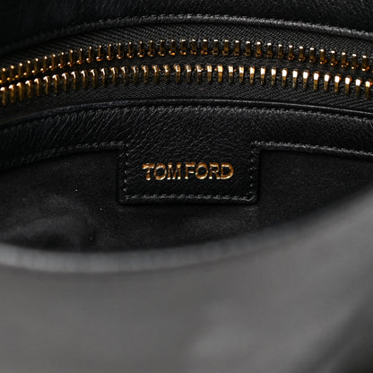 Tom Ford Calfskin Large Jennifer Crossbody Bag Black 6 of 9