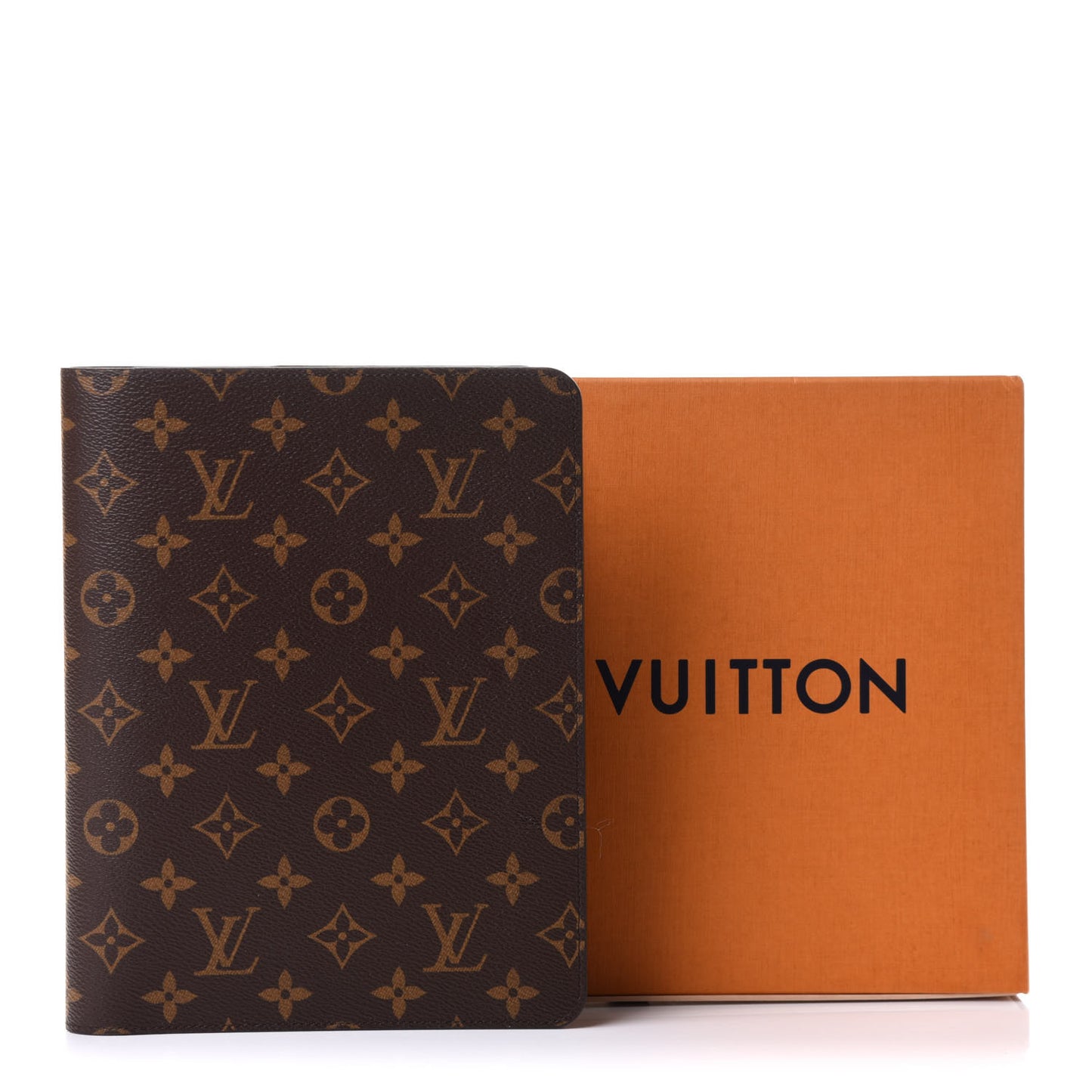 Monogram Desk Agenda Cover