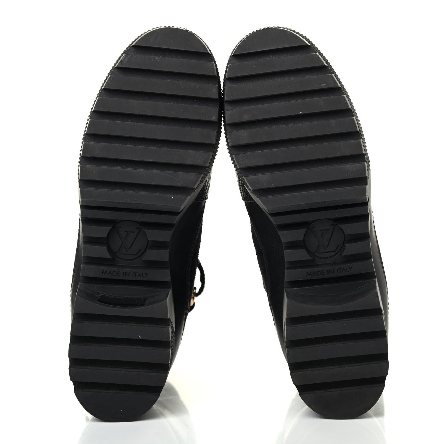 Louis Vuitton Suede Calfskin Laureate Platform Desert Boots 36 Black 4 of 4